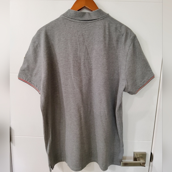 Moncler Gray Polo Shirt Size L - Picture 6 of 10